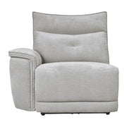 9509MGY*6LRRRPWH (6)6-Piece Modular Power Reclining Sectional with Power Headrests and USB Ports - 9509MGY*6LRRRPWH
