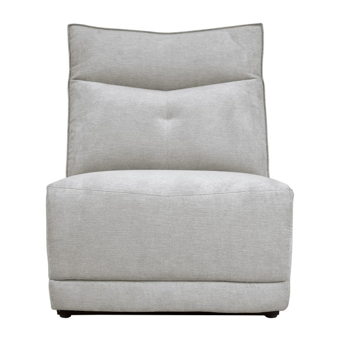 9509MGY*6LRRRPWH (6)6-Piece Modular Power Reclining Sectional with Power Headrests and USB Ports - 9509MGY*6LRRRPWH