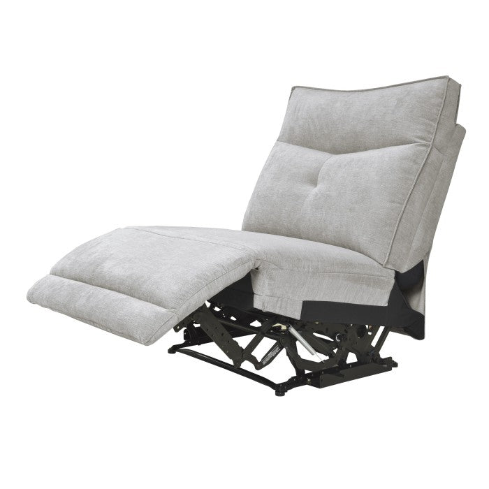 9509MGY*6LRRRPWH (6)6-Piece Modular Power Reclining Sectional with Power Headrests and USB Ports - 9509MGY*6LRRRPWH