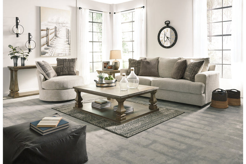 Soletren Stone Sofa and Chair -  Ashley - Lara Furniture