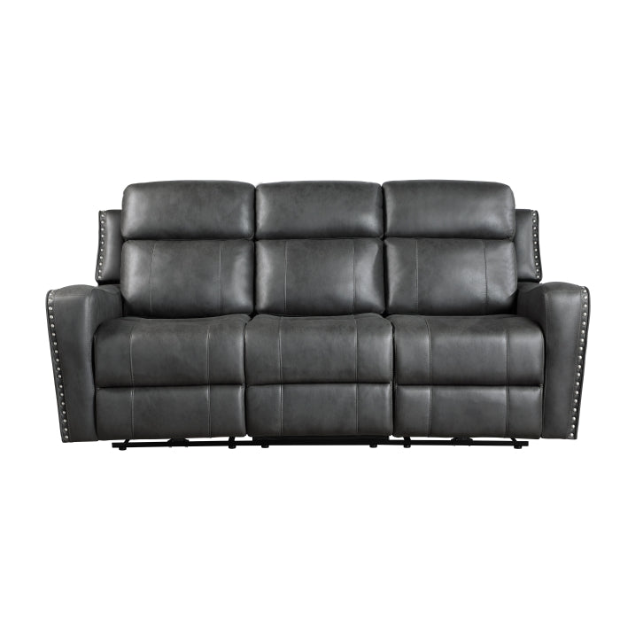 9515DGY*2PW 2pc Set: Sofa, Love (Power) - 9515DGY*2PW