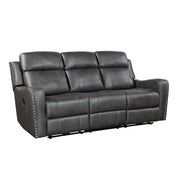 9515DGY*2PW 2pc Set: Sofa, Love (Power) - 9515DGY*2PW