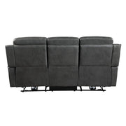 9515DGY-3 Double Reclining Sofa - 9515DGY-3