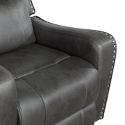 9515DGY-3 Double Reclining Sofa - 9515DGY-3