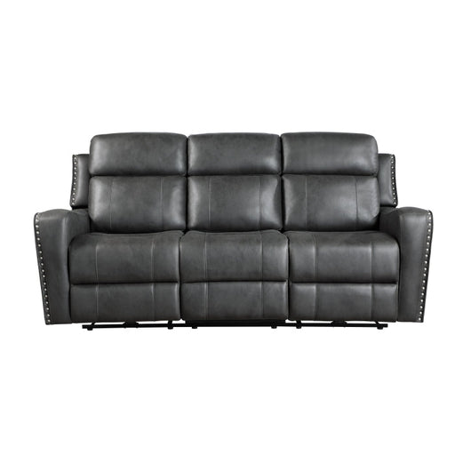 9515DGY-3PW Power Double Reclining Sofa - 9515DGY-3PW