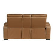 9516BRW*2PWH 2pc Set: Sofa, Love (Power) - 9516BRW*2PWH