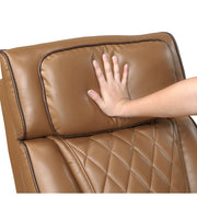 9516BRW*2PWH 2pc Set: Sofa, Love (Power) - 9516BRW*2PWH