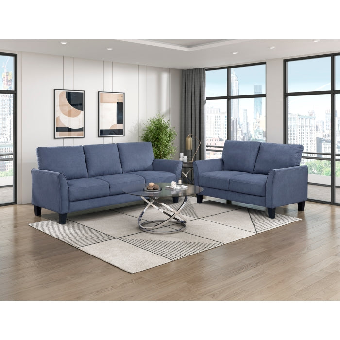 9519BUE-2 Love Seat - 9519BUE-2