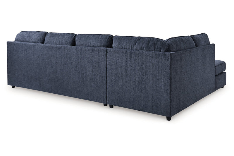 Albar Place Cobalt 2-Piece Sectional -  Ashley - Lara Furniture