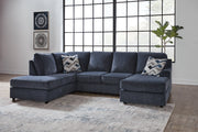 Albar Place Cobalt 2-Piece Sectional -  Ashley - Lara Furniture