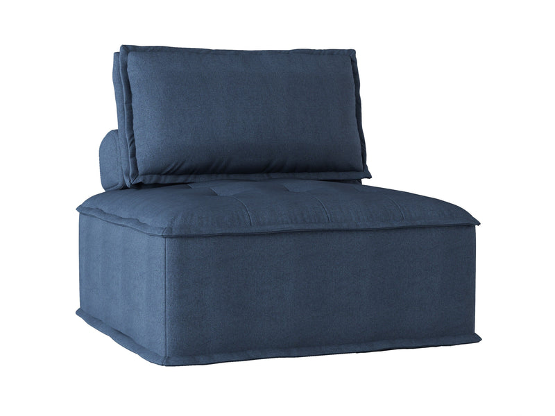 Ulrich Blue Modular 4 - Piece Modular Sectional - Lara FurnitureSectional