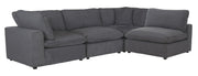 Guthrie Gray Modular 4 - Piece Modular Sectional - Lara FurnitureSectional