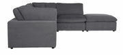Guthrie Gray Modular 5 - Piece Modular Sectional with Ottoman - Lara FurnitureSectional