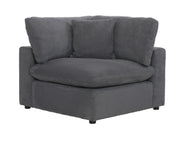 Guthrie Gray Modular 5 - Piece Modular Sectional with Ottoman - Lara FurnitureSectional