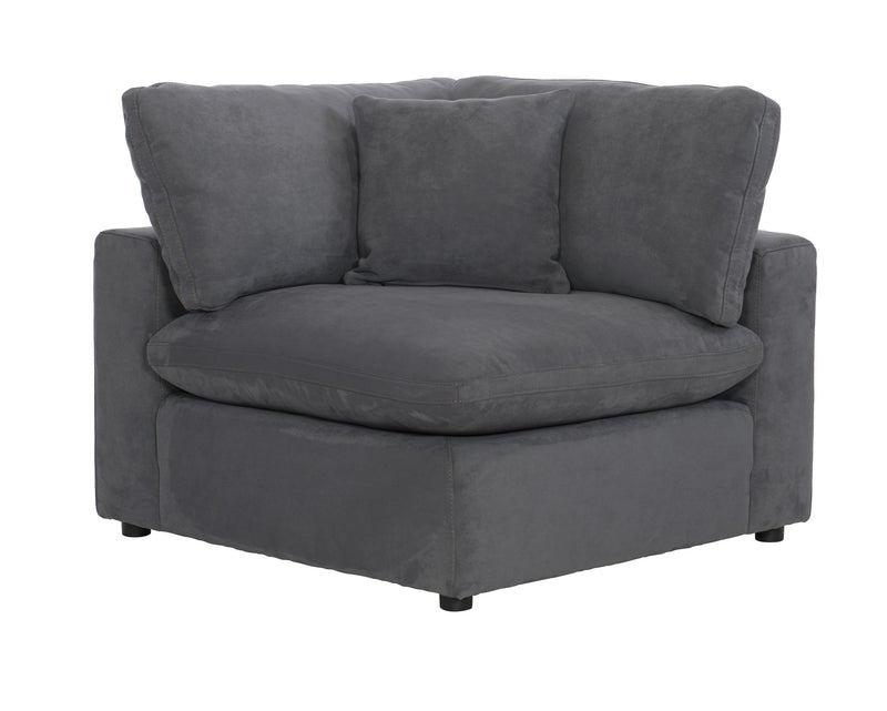 Guthrie Gray Modular 5 - Piece Modular Sectional with Ottoman - Lara FurnitureSectional