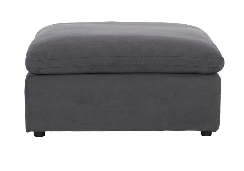 Guthrie Gray Modular 5 - Piece Modular Sectional with Ottoman - Lara FurnitureSectional