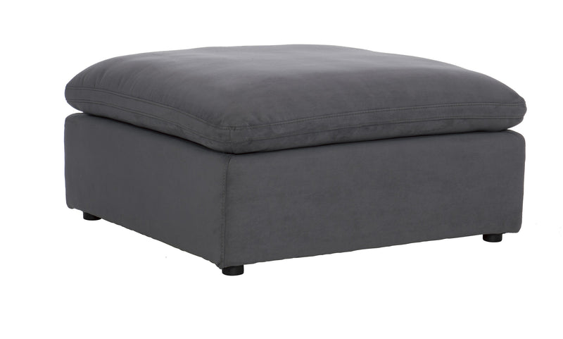 Guthrie Gray Modular 5 - Piece Modular Sectional with Ottoman - Lara FurnitureSectional