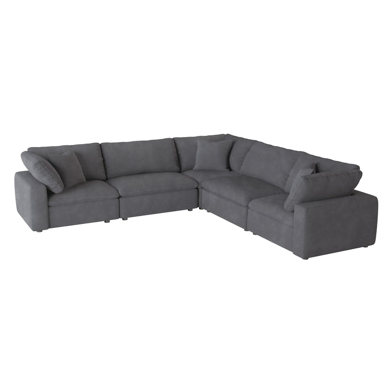 Guthrie Gray Modular 5 - Piece Modular Sectional - Lara FurnitureSectional