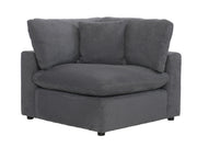 Guthrie Gray Modular 6 - Piece Modular Sectional with Ottoman - Lara FurnitureSectional