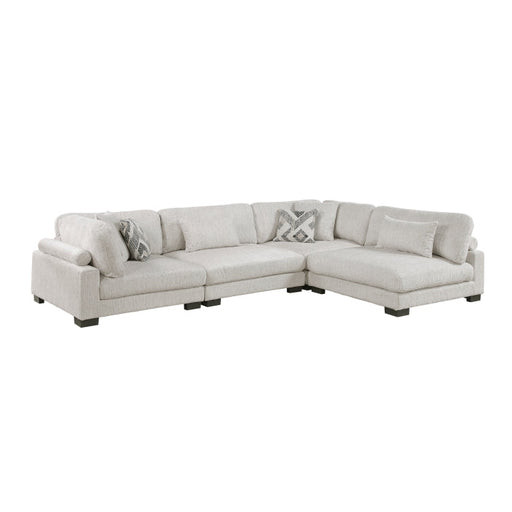 9555BEG*42CR2AC (4)4-Piece Modular Sectional - 9555BEG*42CR2AC