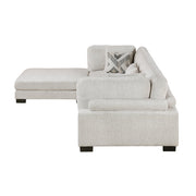 9555BEG*42CRACOT (4)4-Piece Modular Sectional with Ottoman - 9555BEG*42CRACOT