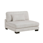 9555BEG*53CRACOT (5)5-Piece Modular Sectional with Ottoman - 9555BEG*53CRACOT