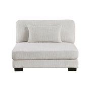9555BEG*62CR3ACOT (6)6-Piece Modular Sectional with Ottoman - 9555BEG*62CR3ACOT