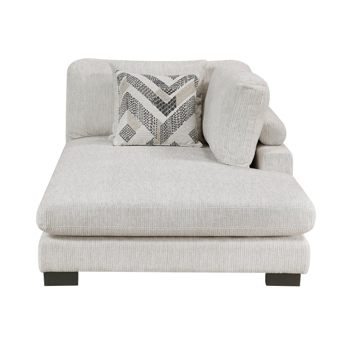 9555BEG*62CR3ACVC (6)6-Piece Modular Sectional with Chaise - 9555BEG*62CR3ACVC