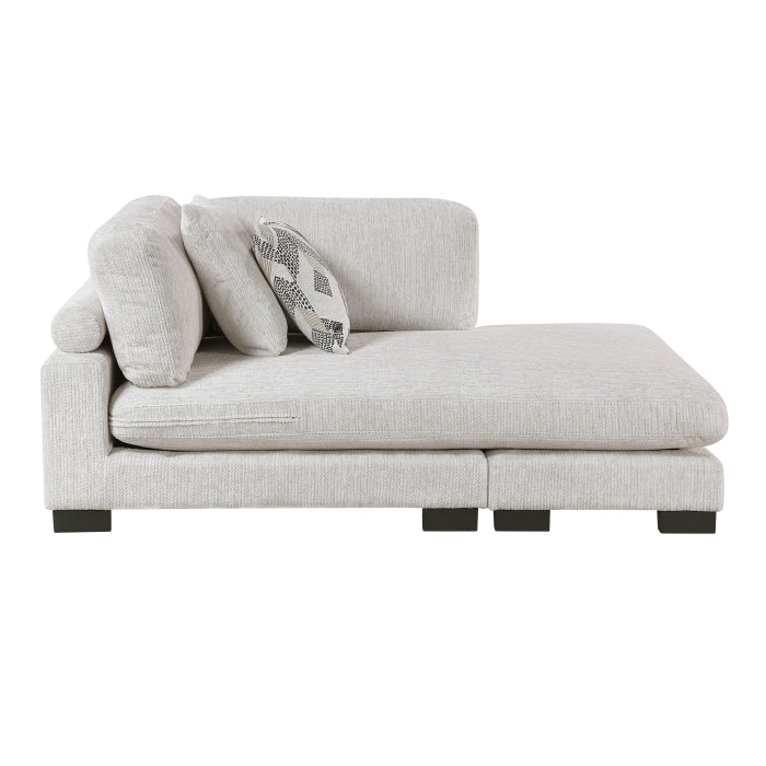 9555BEG*62CR3ACVC (6)6-Piece Modular Sectional with Chaise - 9555BEG*62CR3ACVC