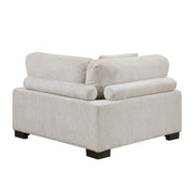 9555BEG*72CR3ACVCOT (7)7-Piece Modular Sectional with Ottoman - 9555BEG*72CR3ACVCOT
