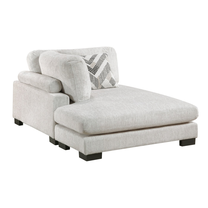 9555BEG*72CR3ACVCOT (7)7-Piece Modular Sectional with Ottoman - 9555BEG*72CR3ACVCOT