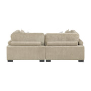 9555BRW-2* (2)Love Seat - 9555BRW-2*