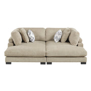 9555BRW*2VC (2)2-Piece Chaises - 9555BRW*2VC