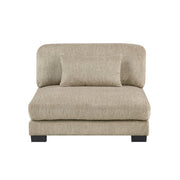 9555BRW*3CRACVC (3)3-Piece Modular Sectional with Chaise - 9555BRW*3CRACVC