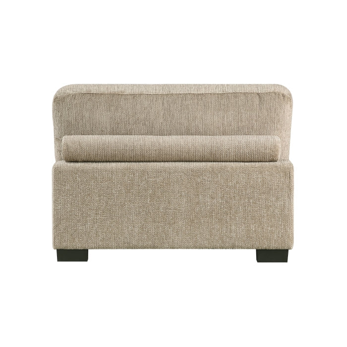 9555BRW*42CR2AC (4)4-Piece Modular Sectional - 9555BRW*42CR2AC