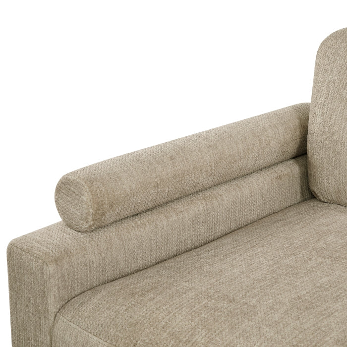 9555BRW*4CR2ACVC (4)4-Piece Modular Sectional with Chaise - 9555BRW*4CR2ACVC