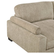 9555BRW*4CRACVCOT (4)4-Piece Modular Sectional with Chaise and Ottoman - 9555BRW*4CRACVCOT