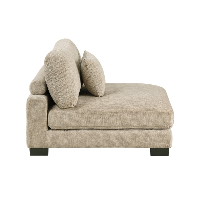 9555BRW*53CR2AC (5)5-Piece Modular Sectional - 9555BRW*53CR2AC
