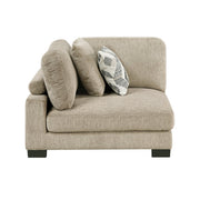 9555BRW*62CR3ACVC (6)6-Piece Modular Sectional with Chaise - 9555BRW*62CR3ACVC