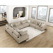 9555BRW*84CR4AC (8)8-Piece Modular Sectional - 9555BRW*84CR4AC
