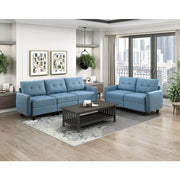9557BUE-3* (3)Sofa - 9557BUE-3*