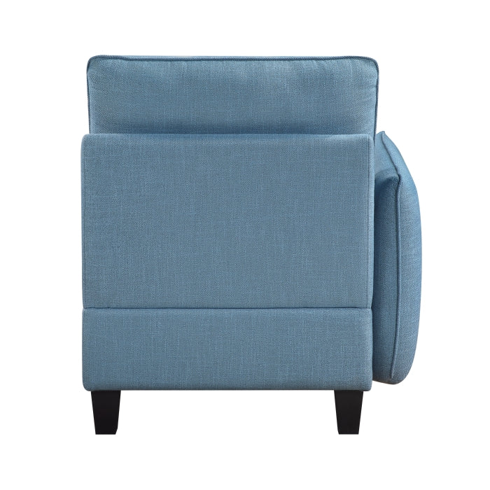 9557BUE*5SC (5)5-Piece Sectional with Storage - 9557BUE*5SC