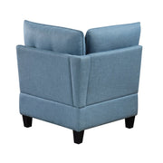 9557BUE*7SC (7)7-Piece Sectional with Storage - 9557BUE*7SC