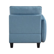 9557BUE*7SC2OT (7)7-Piece Sectional with Storage and Two Ottomans - 9557BUE*7SC2OT