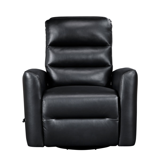 9570BLK-1SW Swivel Glider Reclining Chair - 9570BLK-1SW