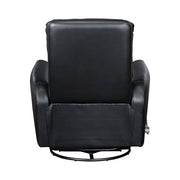 9570BLK-1SW Swivel Glider Reclining Chair - 9570BLK-1SW