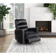 9570BLK-1SW Swivel Glider Reclining Chair - 9570BLK-1SW