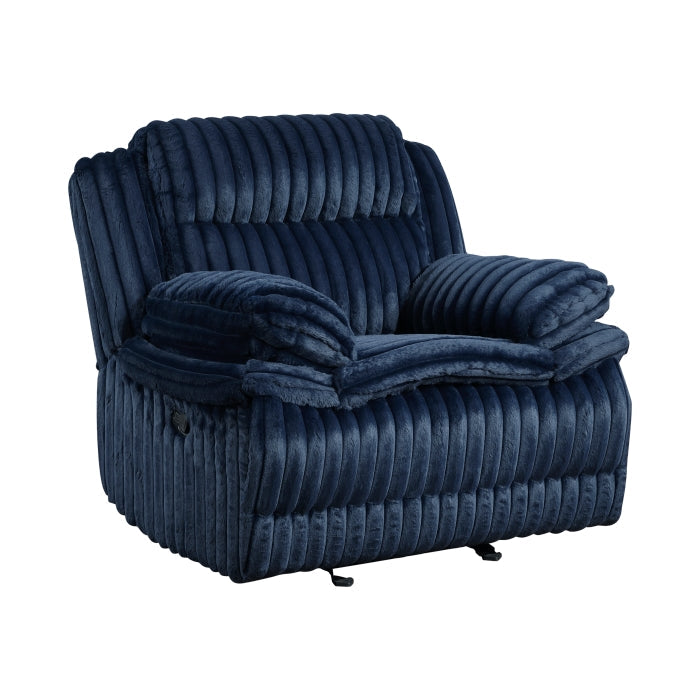 9577BU-1 Glider Reclining Chair - 9577BU-1