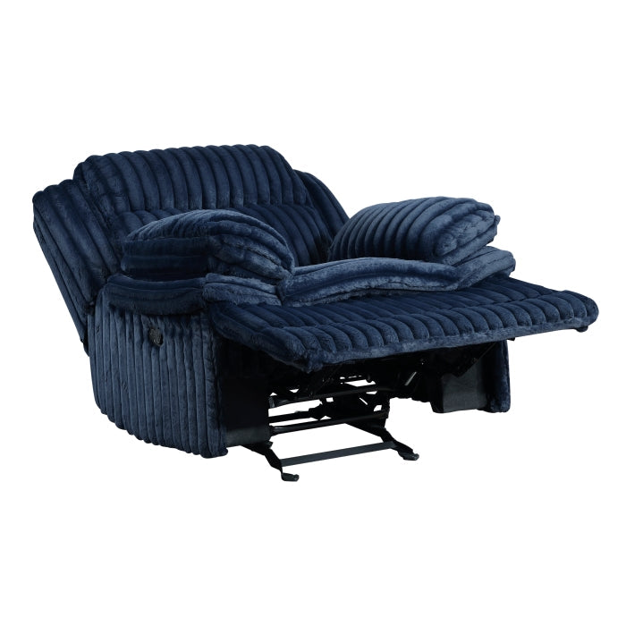 9577BU-1 Glider Reclining Chair - 9577BU-1