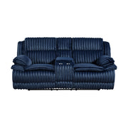 9577BU*2 2pc Set: Sofa, Love - 9577BU*2